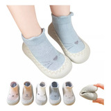 Zapatillas Antideslizante Para Bebés, Niños Y Niñas, 5 Pares