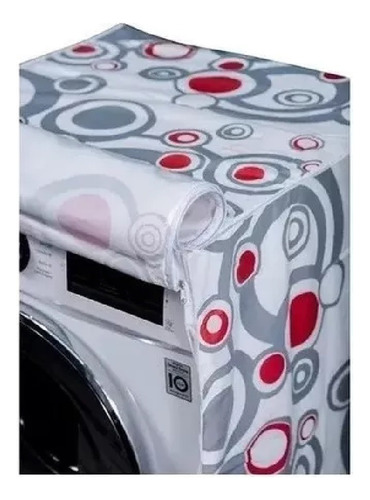 Funda Protector Estampado Cubre Lavarropas Carga Frontal