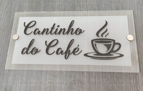 Cantinho Do Café Placa Decorativa Moderna Cozinha Copa Top