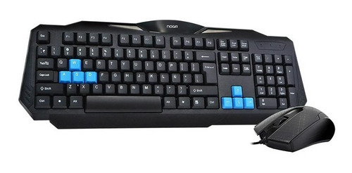 Combo Gamer Teclado + Mouse Noga Nkb-400 Usb Tecla Reforzad.