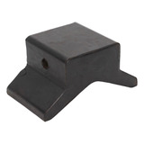 Bote Profesional Bow Stop Universal De Goma Negra De 4 Pulga