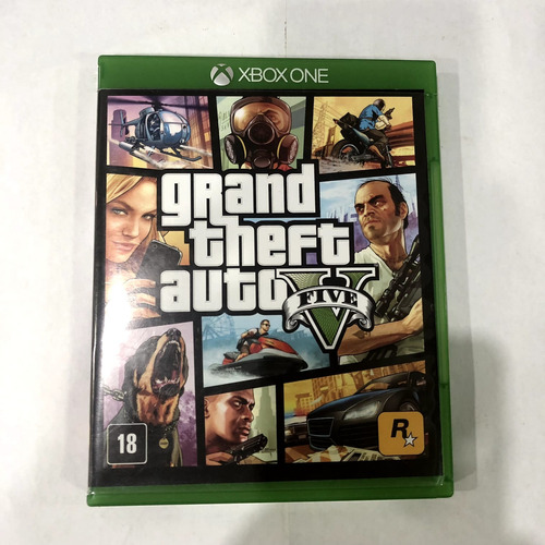 Jogo Gta 5 Xbox One Mídia Física