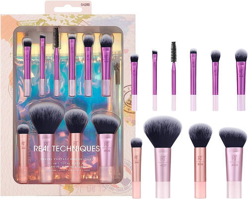 Kit De Pincéis Real Techniques Travel Fantasy Mini Brush Cor Violeta