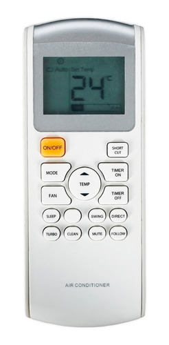 Control Panasonic Mini Split Clima Aire Rg57d1(c)bgef 