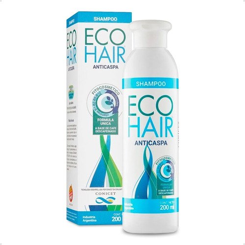 Eco Hair Shampoo Anticaspa 2en1 Humectación Intensa 200ml