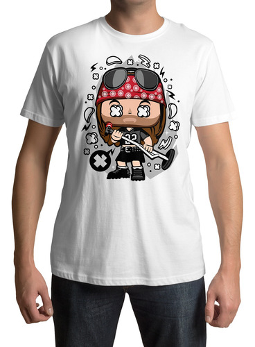 Playera Funko Retro Rockstar Axel Rose Guns And Roses 0010mu