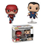 Flash Y Superman 2 Pack Original Funko Pop Dc Justice League