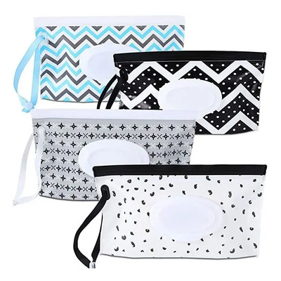 4 Porta Toallita Humeda Caja Toallitas Humedas Estuche | MercadoLibre