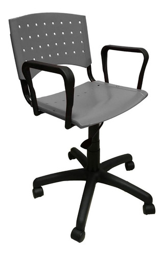 Silla Oficina Giratoria Pvc Reforzado Escritorio Ip700 Envío