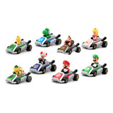  Figuras Super Mario Kart Set 8 Figuras A Fricción Calidad