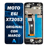 Modulo Motorola Moto E6i Xt2053 Con Marco 100% Original