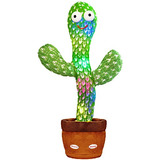 Cactus Juguete Que Imita Al Hablar Canta Baila Color Verde