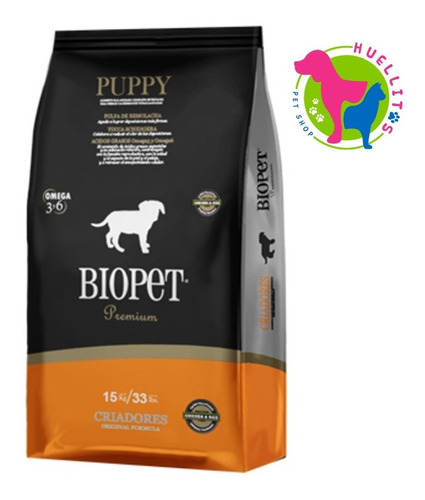 Biopet Cachorro X15kg- Envio G/zona Oeste Huellitas Pet Shop
