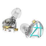 Fone De Ouvido In-ear Kz Esx + Case Cor Prateado