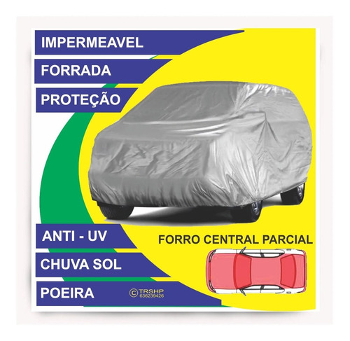 Capa Cobrir Carro Onix Hatch - Ant Uv Chuva Sol Maresia . .