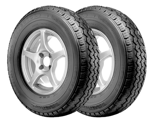 Paquete 2 Llantas 185r14 Firestone Cv-2000 100p Carga