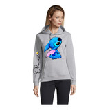 Poleron Stitch Ohana Oversize Unisex Exclusivo 100% Algodon