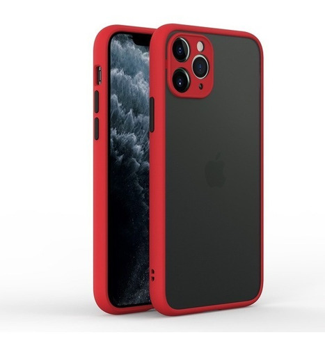 Funda Compatible iPhone Protector Para Cámara Mate Uso Rudo