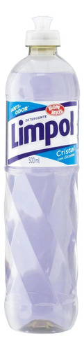 Detergente Limpol Cristal Líquido Cristal Em Squeeze 500 Ml