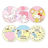 Stickers Kawaii X 6 U Sanrio My Melody Cinnamoroll Kitty