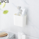 Bathroom Rack Wall-mounted Suction Cup Free Punch Storage Bo