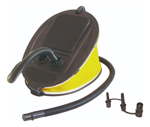 Inflador Broksol Fuelle Inf-03 6 Litros Incluye 3 Picos Color Amarillo/negro