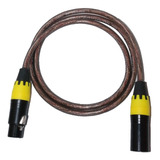  Cable Solcor Para Micrófono O Señal Xlr-xlr 5226l1 1mt 