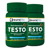 Kit 2 Testosteronaa Em Cápsulas Testo-up Premium Atacado