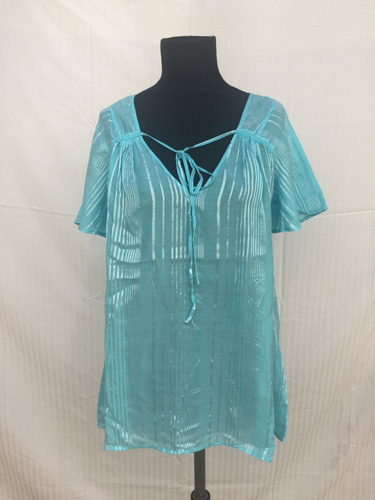 Camisola Celeste Armani Exchange Talle S Importada Usa