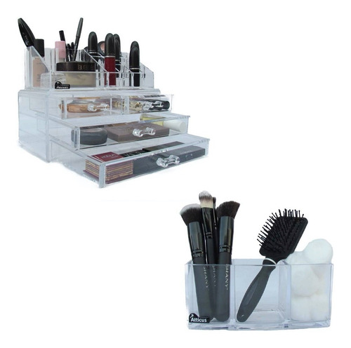Set Organizador De Maquillaje/higiene/libreria/joyas
