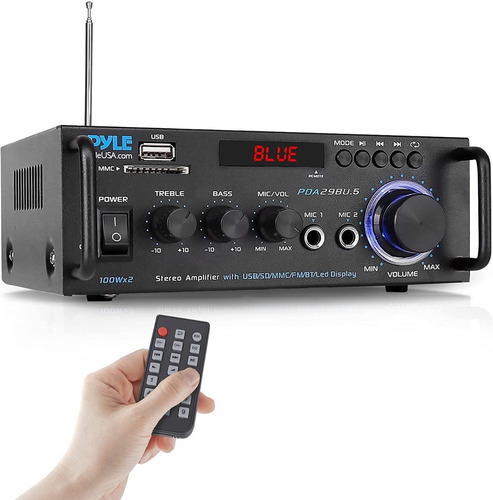 Pyle Wireless Bluetooth Stereo 200w 2 Channel