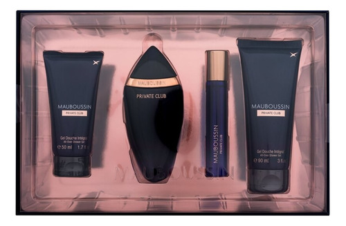 Mauboussin Private Club 100ml Set 4 Piezas - Original 