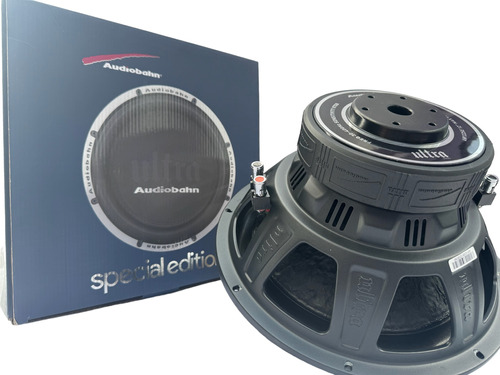 Subwoofer 12puLG Audiobahn 1500w Doble Bobina  Aw122se