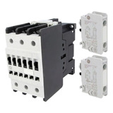 Contactor Tripolar 80a 1+1 General Electric Cl08 Bobina 220v