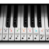 Piano Key Stickers, Piano Keyboard Stickers For 88