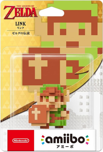 Amiibo Link 8 Bits The Legend Of Zelda Nintendo Switch