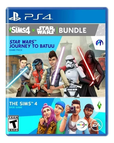 The Sims 4 + Pack Star Wars Bundle Collection Ps4 Fisico