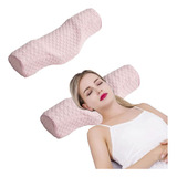 S-snail-oo Almohada De Cuello Cervical Para Dormir, Almohada