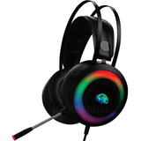 Diadema Gamer Aaa-m06 Con Micrófono Multicolor 7.1 Luz Rgb