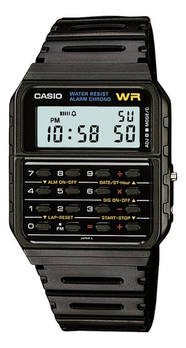 Relógio Casio Calculadora Ca-53w-1z -novo