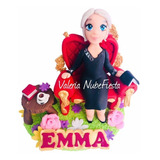 Mama Regalo Cumpleaños Abuelita Cake Topper Pasta Francesa