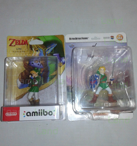 Vendo Paquete Figuras Amiibo Link Ocarina Y Udf Preg. Disp.