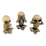 Estatuetas De Esqueleto Macabras Para Decoração De Casa De H
