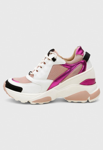 Tênis Feminino Sneaker Sb Shoes Chunky Multicor T-900 N