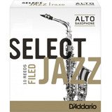 Caña Saxo Alto Rico Jazz Select 3h Daddario Filed X Unidad