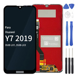 Pantalla Touch Lcd Para Huawei Y7 2019 Dub-lx1/2/3 Negro