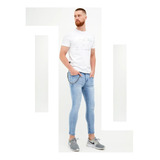 Jeans Hombre J.j.o Super Skinny Con Cadena