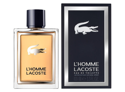 Lacoste L'homme 100 Ml Edt Perfume Original / Devia Perfumes