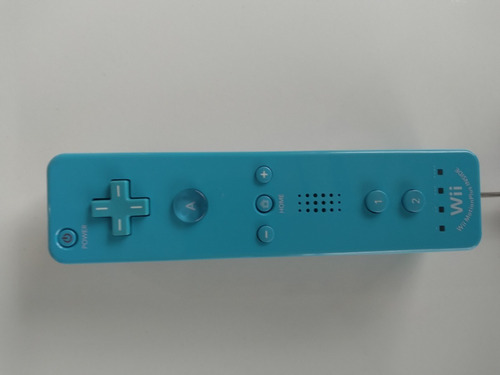 Controle Joystick Sem Fio Nintendo Wii Remote Plus Blue