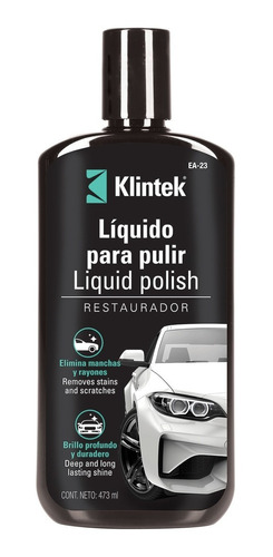 Polish Líquido P/ Pulir Klintek® Quita Rayones, 473ml, 57087